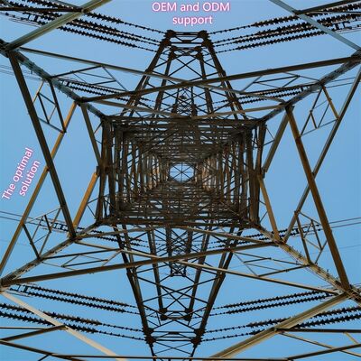 Hot Dip Galvanized 4 Leg Angular Steel Free Standing Gsm Cdma Satellite Telecom Communication Tower