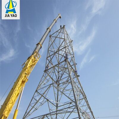 सौर ऊर्जा संचालित एंटीना टॉवर सेल्फ सपोर्टिंग गैल्वेनाइज्ड 20 30 40M 4G 5G ऑफ ग्रिड टेलीकॉम मस्त