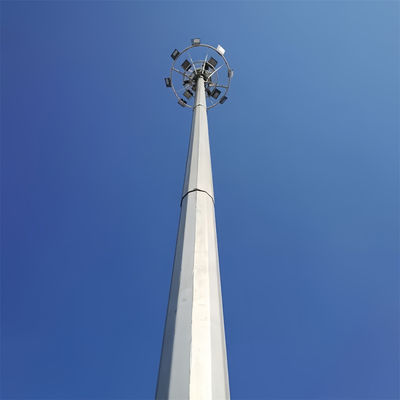 संचार 20 30 40 एम स्व-समर्थन एंटीना मस्त 4G 5G वाईफाई एकाधिकार दूरसंचार टॉवर