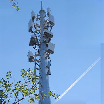 संचार 20 30 40 एम स्व-समर्थन एंटीना मस्त 4G 5G वाईफाई एकाधिकार दूरसंचार टॉवर