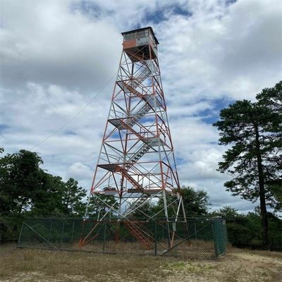 सुरक्षा गार्ड टॉवर हाउस प्लेटफार्म अवलोकन टावरों स्टील संरचना