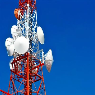 50 60 70 80 90 100 मीटर कोण स्टील एंटीना दूरसंचार टॉवर जस्ती