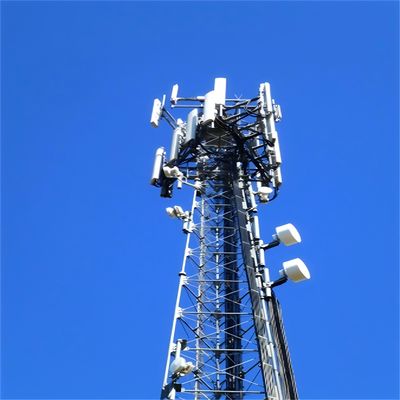 निर्माता मूल्य 2g 3g 4g 5g वायरलेस दूरसंचार जीएसएम सिग्नल एंटीना 3/4 पैर ट्यूबलर स्टील टॉवर