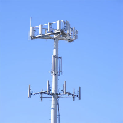 एंटेना 40 मीटर कम्युनिकेशन सेल टॉवर नेटवर्क के लिए एकाधिकार सजावटी
