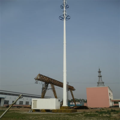 एंटेना 40 मीटर कम्युनिकेशन सेल टॉवर नेटवर्क के लिए एकाधिकार सजावटी