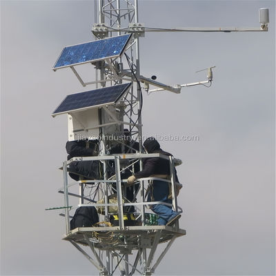 अल्ट्रासोनिक एनेमोमीटर टॉवर वायरलेस समुद्री एनालॉग सेंसर 5-200M