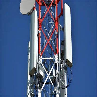 संचार के लिए 30 मीटर स्व-समर्थन जाली टावर जीएसएम टावर कोण स्टील से बना