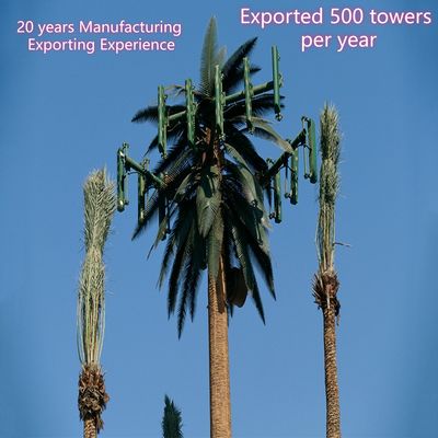 सौर ऊर्जा से संचालित बायोनीक ट्री टावर कस्टम डिज़ाइन शहरी एज नेटवर्क के लिए मल्टी एंटीना