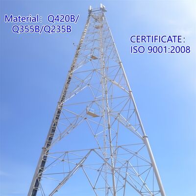 उद्योग में भारी भार और पर्यावरणीय आवश्यकताओं को पूरा करने के लिए डिज़ाइन किया गया मजबूत और टिकाऊ 3 पैरों वाला ट्यूबलर स्टील टॉवर