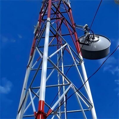 Guyed Wire Tower designed extensive coverage elevation applications using steel materials proven engineering design codes
