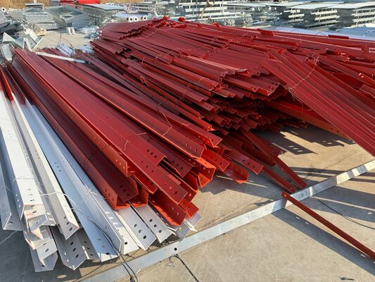 गैल्वनाइजिंग एंगल स्टील 3-लेग्ड टेलीकम्युनिकेशन जीएसएम रेडियो लैटिस कम्युनिकेशन सेल्फ सपोर्ट टॉवर