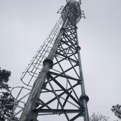 Versatile Design 3 Legged Tubular Steel Tower Suitable for Multiple Applications Including Antenna and Lighting Support