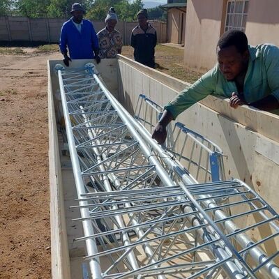 रेडियो टेलीविजन सिग्नल ट्रांसमिशन के लिए 20m-200m हाई पावर हॉट डिप गैल्वेनाइज्ड Guyed एफएम टीवी प्रसारण ट्रांसमिशन टॉवर