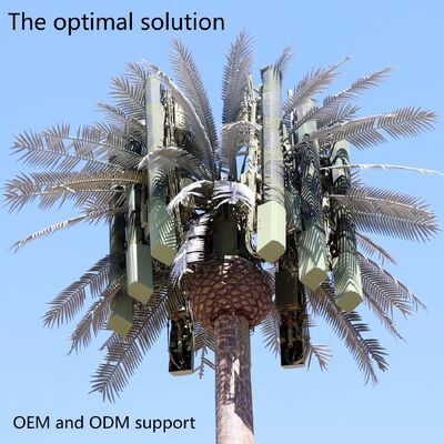 13 19 25M पार्क एरिया बायोनिक ट्री कैमोफ्लाज्ड स्टील सेल्फ सपोर्टिंग आउटडोर 5G 4G सैटेलाइट टेलीकॉम टावर