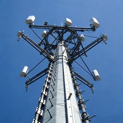 20 28 36M लैंडस्केप फ्रेंडली मोनोपोल ट्यूबलर गैल्वनाइज्ड आउटडोर 5G 4G माइक्रोवेव सिटी सीनिक कम्युनिकेशन मस्त