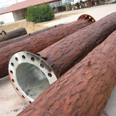 38 मीटर बायोनिक ट्री टॉवर गैल्वेनाइज्ड स्टील और यूवी प्रतिरोधी प्लास्टिक से निर्मित है, जो स्थायित्व और जंग प्रतिरोध सुनिश्चित करता है