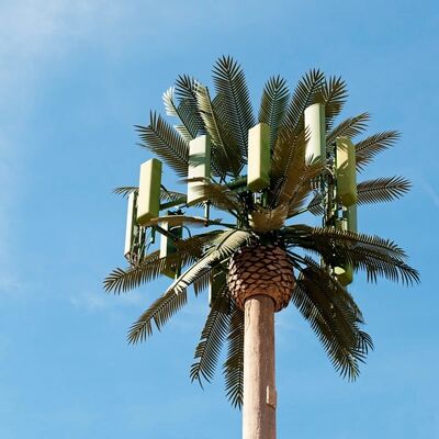 Bionic Tree Tower designed for wind speeds up to 250 kmh with mild and high tensile steel grades ensuring safety and durability