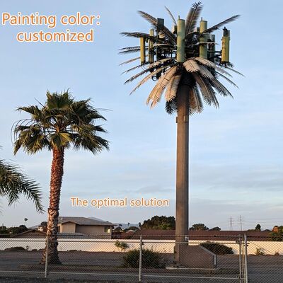 Bionic Tree Tower artificial tree tower structure steel design wind speed up to 250 kmh with mild and high tensile steel options