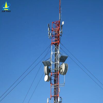 ग्रामीण वायरलेस नेटवर्क कवरेज के लिए लाइटवेट गाइड वायर टॉवर की त्वरित स्थापना