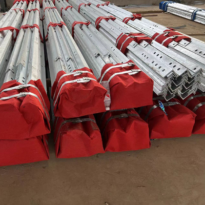 46M Lightning Protection 3 Legged Angle Steel Tower For Industrial Park 5G Base Station