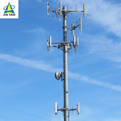 15 23 35 मीटर फाउंडेशन कन्वेंशन सेंटर के लिए अनुकूलित मोनोपोल टॉवर हल्के वजन