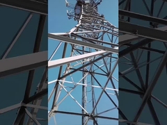 4.4 पैरों वाला कोणीय इस्पात टावर