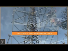 8.3 पैरों वाला ट्यूबलर स्टील टॉवर