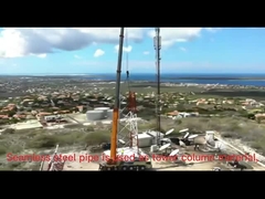 11.3 पैरों वाला ट्यूबलर स्टील टॉवर